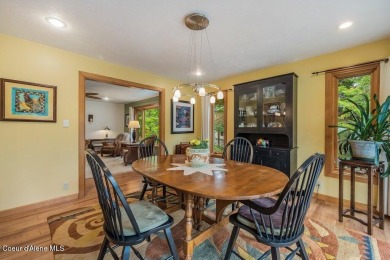 This impeccably maintained Priest Lake home perfectly blends on Priest Lake Golf and Tennis Club in Idaho - for sale on GolfHomes.com, golf home, golf lot