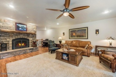 This impeccably maintained Priest Lake home perfectly blends on Priest Lake Golf and Tennis Club in Idaho - for sale on GolfHomes.com, golf home, golf lot