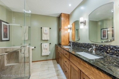 This impeccably maintained Priest Lake home perfectly blends on Priest Lake Golf and Tennis Club in Idaho - for sale on GolfHomes.com, golf home, golf lot