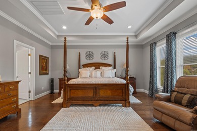 Custom-built beauty overlooking the 11th green of Granada Golf on Granada Golf Course in Arkansas - for sale on GolfHomes.com, golf home, golf lot