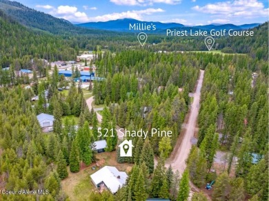 This impeccably maintained Priest Lake home perfectly blends on Priest Lake Golf and Tennis Club in Idaho - for sale on GolfHomes.com, golf home, golf lot