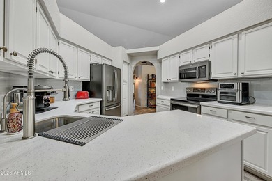 Everything about this home is simply NICE. As you approach, the on Westbrook Village Golf Club in Arizona - for sale on GolfHomes.com, golf home, golf lot