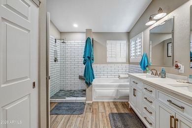 Everything about this home is simply NICE. As you approach, the on Westbrook Village Golf Club in Arizona - for sale on GolfHomes.com, golf home, golf lot