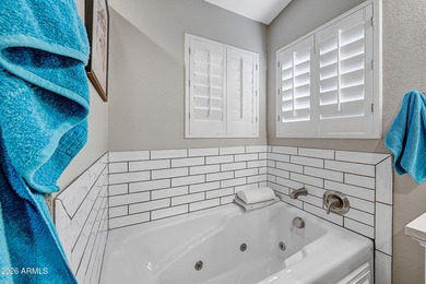 Everything about this home is simply NICE. As you approach, the on Westbrook Village Golf Club in Arizona - for sale on GolfHomes.com, golf home, golf lot