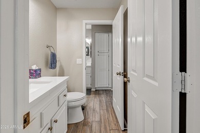 Everything about this home is simply NICE. As you approach, the on Westbrook Village Golf Club in Arizona - for sale on GolfHomes.com, golf home, golf lot