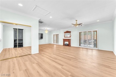 This charming 3-bedroom home in the 55+ Sun City Anthem on Rio Secco Golf Club in Nevada - for sale on GolfHomes.com, golf home, golf lot