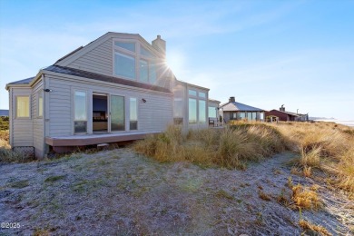 Nestled on the dramatic Salishan Spit this  oceanfront home on Salishan Spa and Golf Resort in Oregon - for sale on GolfHomes.com, golf home, golf lot