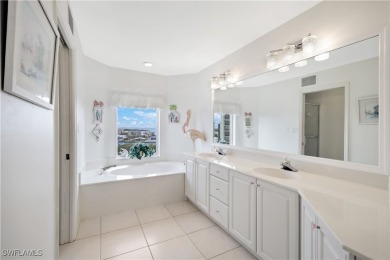 This 3 bed/3 bath with GARAGE has breathtaking panoramic Gulf of on Fort Myers Beach and Golf Club in Florida - for sale on GolfHomes.com, golf home, golf lot