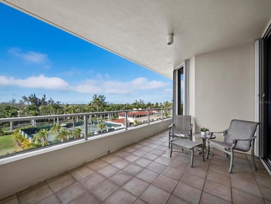 Arrive by private elevator into this 2BR + den, 3.5BA residence on Longboat Key Golf Club Resort in Florida - for sale on GolfHomes.com, golf home, golf lot