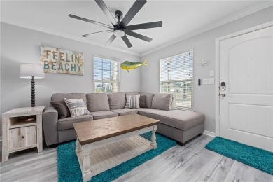 This four bedroom, three bathroom end unit at Gulfside Condos is on Palmilla Beach Golf Club in Texas - for sale on GolfHomes.com, golf home, golf lot