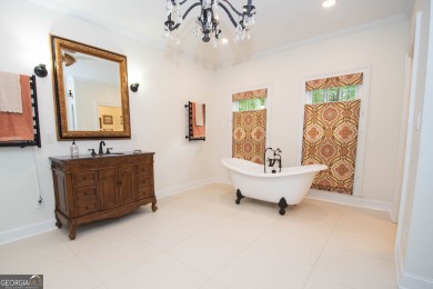 Welcome to this stunning custom ranch home in the prestigious on Whitewater Creek in Georgia - for sale on GolfHomes.com, golf home, golf lot