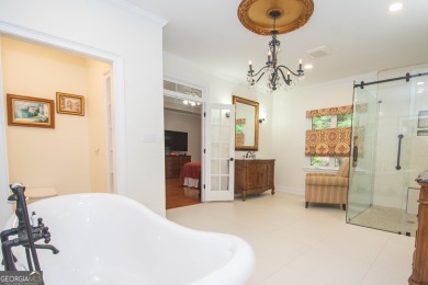 Welcome to this stunning custom ranch home in the prestigious on Whitewater Creek in Georgia - for sale on GolfHomes.com, golf home, golf lot