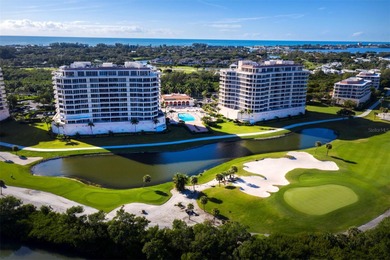 Arrive by private elevator into this 2BR + den, 3.5BA residence on Longboat Key Golf Club Resort in Florida - for sale on GolfHomes.com, golf home, golf lot