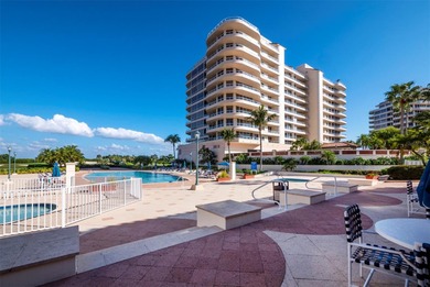 Arrive by private elevator into this 2BR + den, 3.5BA residence on Longboat Key Golf Club Resort in Florida - for sale on GolfHomes.com, golf home, golf lot
