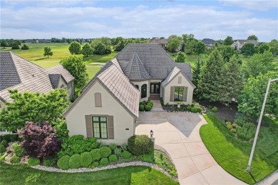This exquisite 4 bed/4.5 bath home is perfectly placed on the #7 on Nicklaus Golf Club At LionsGate in Kansas - for sale on GolfHomes.com, golf home, golf lot
