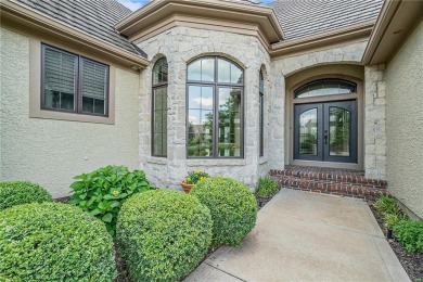 This exquisite 4 bed/4.5 bath home is perfectly placed on the #7 on Nicklaus Golf Club At LionsGate in Kansas - for sale on GolfHomes.com, golf home, golf lot