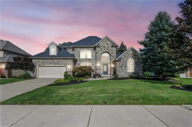 Elegant and versatile, this custom home sits proudly on the 11th on Red Tail Golf Club in Ohio - for sale on GolfHomes.com, golf home, golf lot