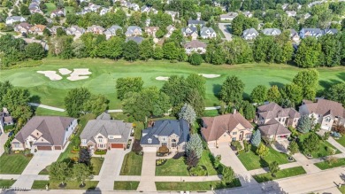 Elegant and versatile, this custom home sits proudly on the 11th on Red Tail Golf Club in Ohio - for sale on GolfHomes.com, golf home, golf lot