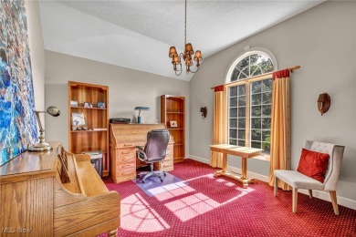 Elegant and versatile, this custom home sits proudly on the 11th on Red Tail Golf Club in Ohio - for sale on GolfHomes.com, golf home, golf lot