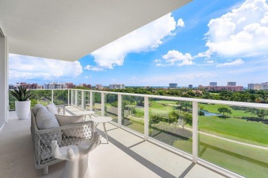 Perched on a high floor, Residence 801 at ALINA 210 is a corner on Boca Raton Resort and Club in Florida - for sale on GolfHomes.com, golf home, golf lot