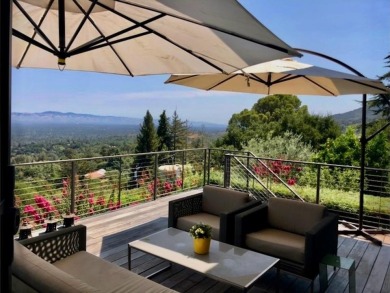 Frank Lloyd Wright-inspired design by renowned architect Mark on  in California - for sale on GolfHomes.com, golf home, golf lot