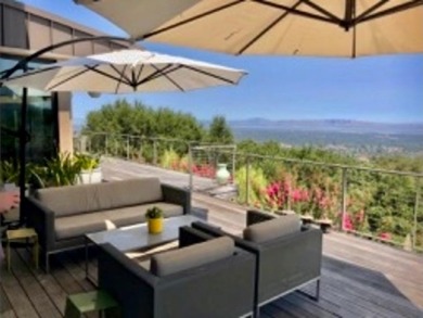 Frank Lloyd Wright-inspired design by renowned architect Mark on  in California - for sale on GolfHomes.com, golf home, golf lot