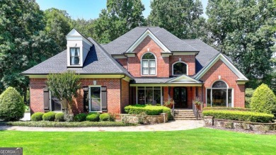 Absolutely stunning 5 bed/4.5 bath MASTER-ON-MAIN home with on Laurel Springs Golf Club in Georgia - for sale on GolfHomes.com, golf home, golf lot