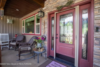 This home is thoughtfully designed to take full advantage of its on Star Valley RV Golf Course in Wyoming - for sale on GolfHomes.com, golf home, golf lot