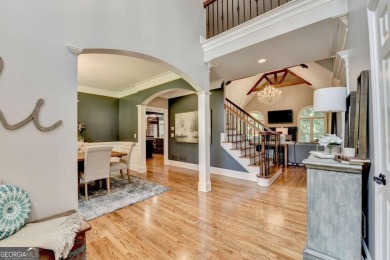 Absolutely stunning 5 bed/4.5 bath MASTER-ON-MAIN home with on Laurel Springs Golf Club in Georgia - for sale on GolfHomes.com, golf home, golf lot