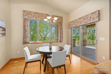Located in Highland Meadows, this gorgeous, ranch-style patio on Highland Meadows Golf Course in Colorado - for sale on GolfHomes.com, golf home, golf lot