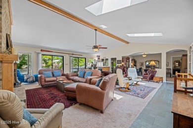 This Mediterranean-style brick home offers panoramic views of on Harbour Point Golf Club in North Carolina - for sale on GolfHomes.com, golf home, golf lot
