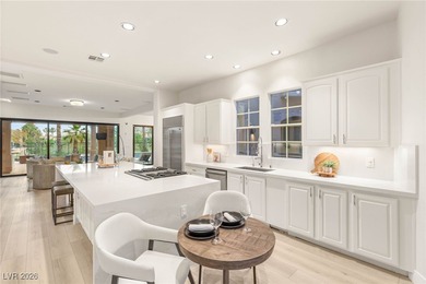 Seamless indoor-outdoor living meets luxury in this renovated on Red Rock Country Club in Nevada - for sale on GolfHomes.com, golf home, golf lot