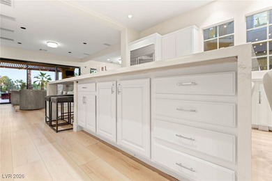 Seamless indoor-outdoor living meets luxury in this renovated on Red Rock Country Club in Nevada - for sale on GolfHomes.com, golf home, golf lot