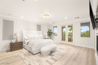 Seamless indoor-outdoor living meets luxury in this renovated on Red Rock Country Club in Nevada - for sale on GolfHomes.com, golf home, golf lot