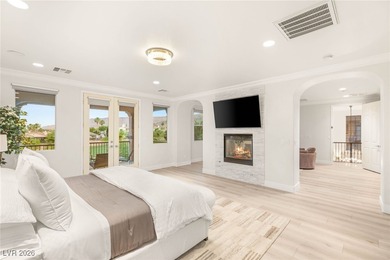 Seamless indoor-outdoor living meets luxury in this renovated on Red Rock Country Club in Nevada - for sale on GolfHomes.com, golf home, golf lot