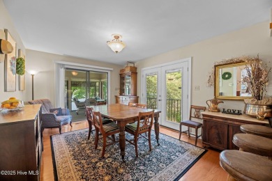 This Mediterranean-style brick home offers panoramic views of on Harbour Point Golf Club in North Carolina - for sale on GolfHomes.com, golf home, golf lot