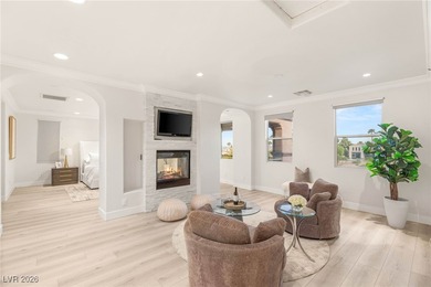 Seamless indoor-outdoor living meets luxury in this renovated on Red Rock Country Club in Nevada - for sale on GolfHomes.com, golf home, golf lot