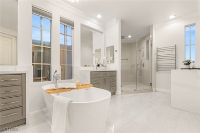 Seamless indoor-outdoor living meets luxury in this renovated on Red Rock Country Club in Nevada - for sale on GolfHomes.com, golf home, golf lot