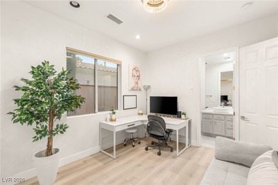 Seamless indoor-outdoor living meets luxury in this renovated on Red Rock Country Club in Nevada - for sale on GolfHomes.com, golf home, golf lot