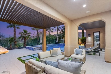 Seamless indoor-outdoor living meets luxury in this renovated on Red Rock Country Club in Nevada - for sale on GolfHomes.com, golf home, golf lot