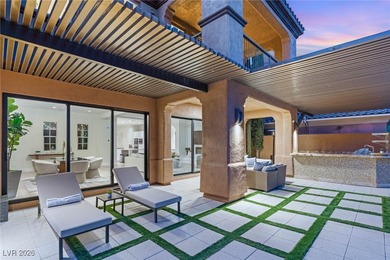 Seamless indoor-outdoor living meets luxury in this renovated on Red Rock Country Club in Nevada - for sale on GolfHomes.com, golf home, golf lot