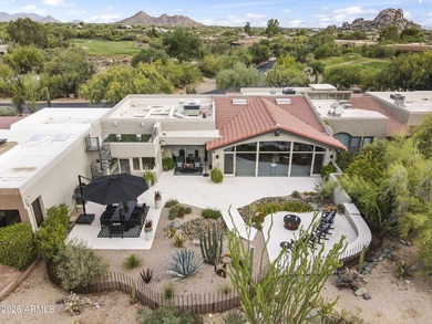 Recently featured on The American Dream, this fully renovated on The Boulders Resort Golf Club in Arizona - for sale on GolfHomes.com, golf home, golf lot
