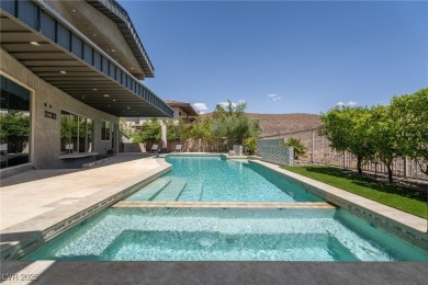 Desert Contemporary estate in the prestigious, double-gated on Anthem Country Club in Nevada - for sale on GolfHomes.com, golf home, golf lot