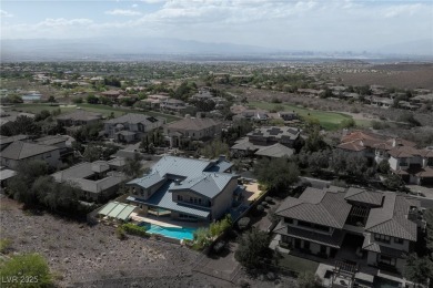 Desert Contemporary estate in the prestigious, double-gated on Anthem Country Club in Nevada - for sale on GolfHomes.com, golf home, golf lot