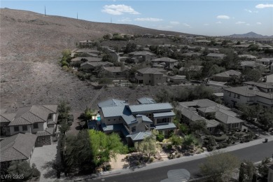 Desert Contemporary estate in the prestigious, double-gated on Anthem Country Club in Nevada - for sale on GolfHomes.com, golf home, golf lot