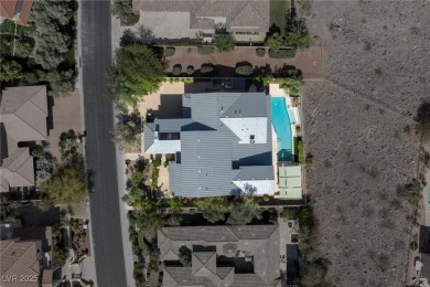 Desert Contemporary estate in the prestigious, double-gated on Anthem Country Club in Nevada - for sale on GolfHomes.com, golf home, golf lot