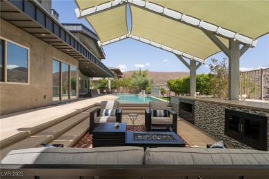 Desert Contemporary estate in the prestigious, double-gated on Anthem Country Club in Nevada - for sale on GolfHomes.com, golf home, golf lot