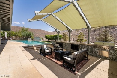 Desert Contemporary estate in the prestigious, double-gated on Anthem Country Club in Nevada - for sale on GolfHomes.com, golf home, golf lot