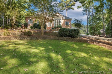 Stunning custom build, brick home, located in the gated and golf on Carolina Trace Country Club in North Carolina - for sale on GolfHomes.com, golf home, golf lot