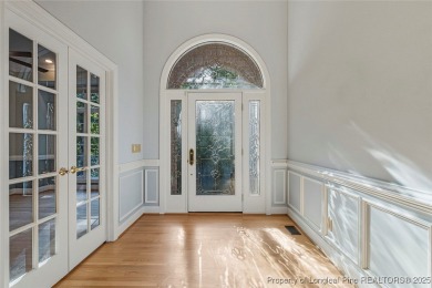 Stunning custom build, brick home, located in the gated and golf on Carolina Trace Country Club in North Carolina - for sale on GolfHomes.com, golf home, golf lot